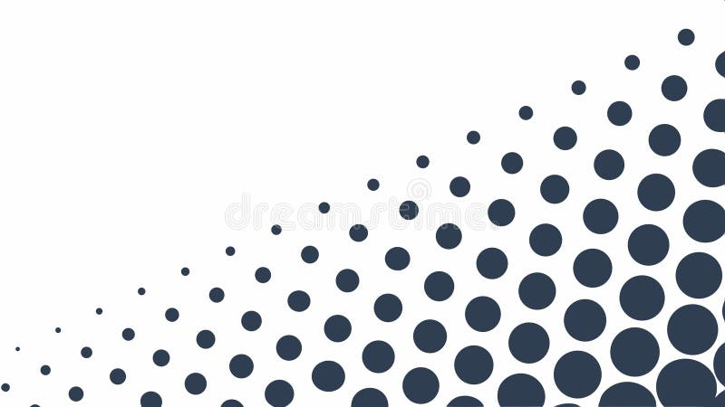 Abstract diagonal dot pattern graphic design element vector design Generative AI royalty free illustration