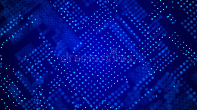 Abstract digital background. Big data code matrix. 3d rendering royalty free illustration