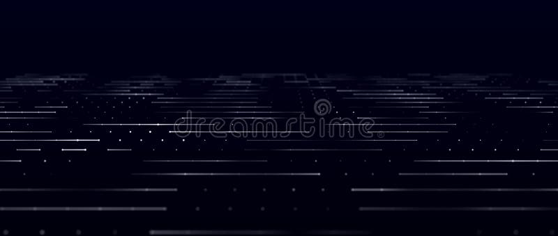 Abstract digital background. Big data code matrix. 3d rendering stock illustration
