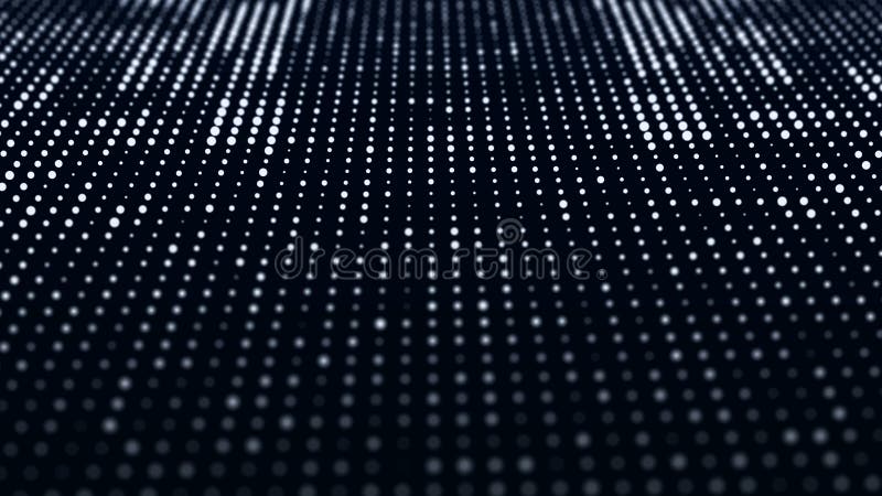 Abstract digital background. Big data code matrix. 3d rendering vector illustration