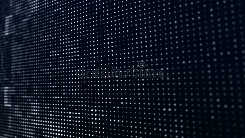 Abstract digital background. Big data code matrix. 3d rendering royalty free illustration