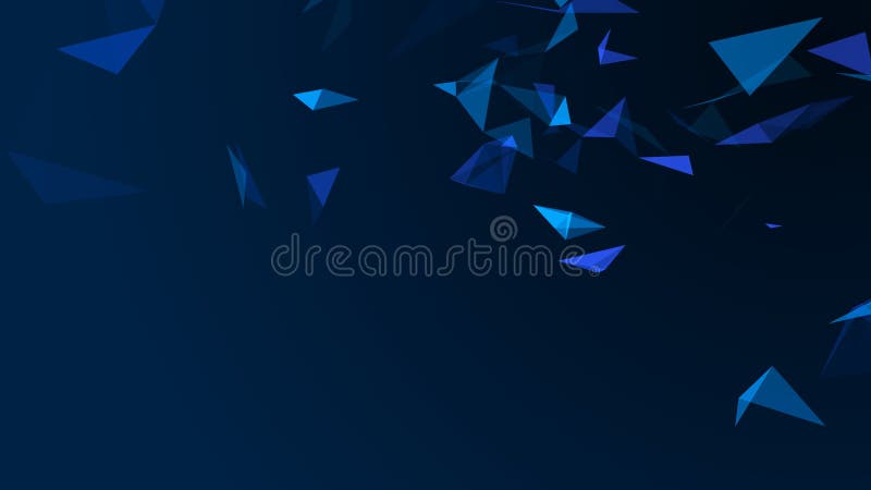 Abstract digital background. Cosmic particles. The effect of plexus. Big data visualization. 3d rendering