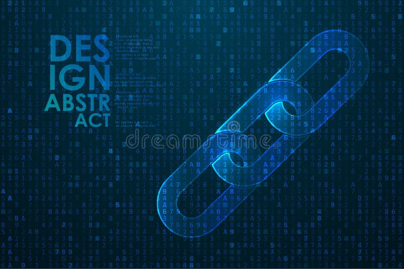 Abstract Digital Code Visualization Stock Vector - Illustration of ...