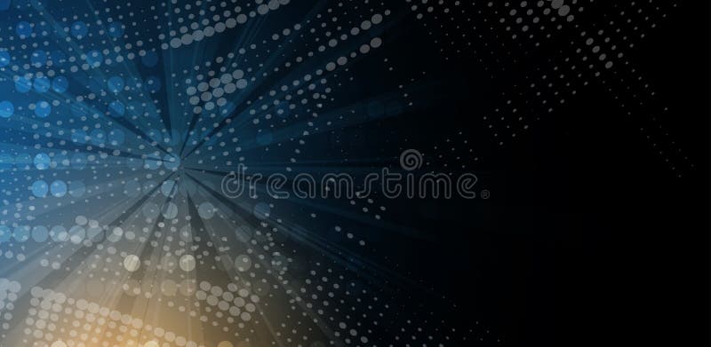 Abstract digital matrix concept network technology background stock illustration