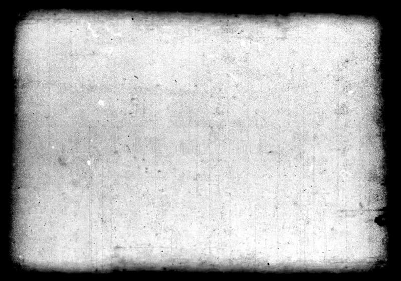 Abstract dirty or aging film frame. royalty free illustration