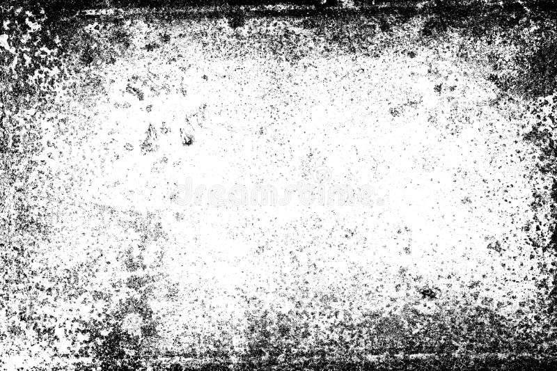 Abstract dirty and scratch grain framing. Dust particle and grain texture vector illustration