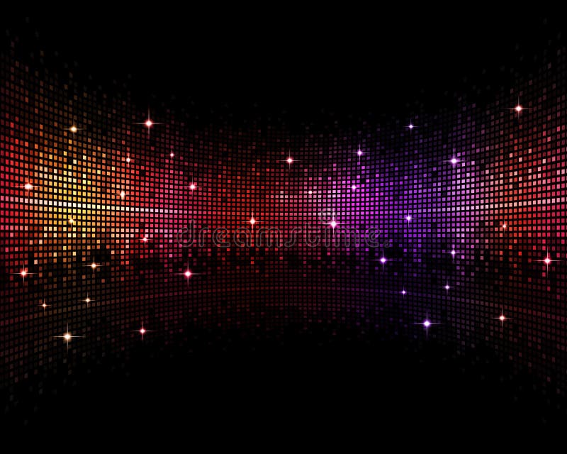 Abstract Disco Background