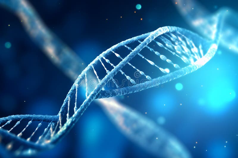 Abstract DNA structure background royalty free stock photography