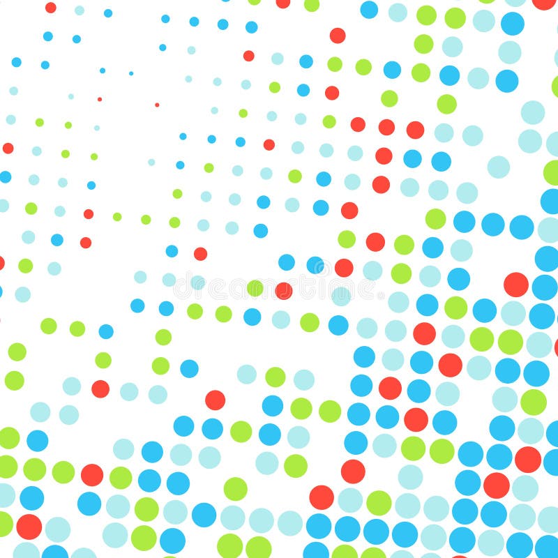 Abstract dotted colorful background