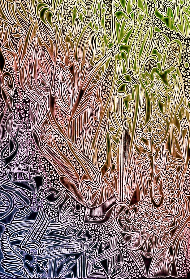 Abstract drawing rgb stock illustration Abstract drawing rgb stock illustration