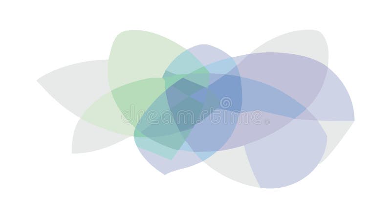 Abstract Dynamic Intersecting Triangles, vector design Generative AI vector illustration