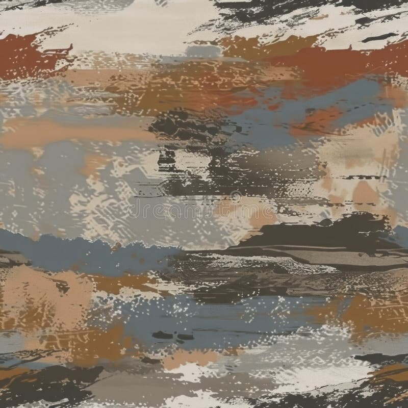 Abstract Earth Tone Brush Strokes Artistic Background stock photos