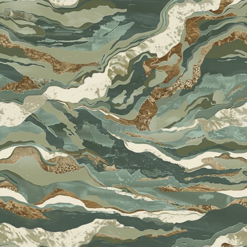 Abstract Earth Tone Layers Wallpaper Design stock images
