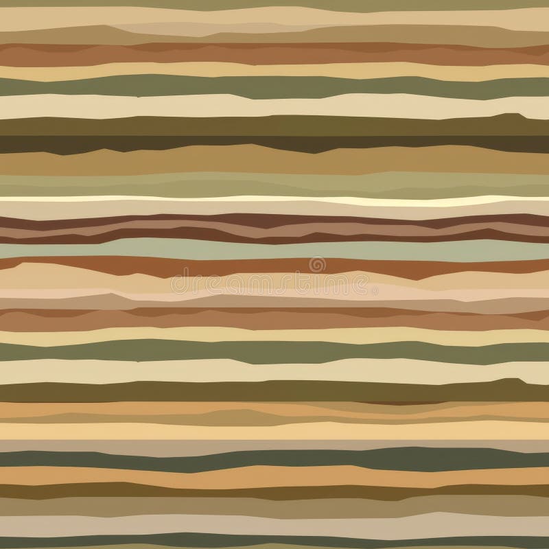 Abstract Earth Tone Stripes Background Design stock image
