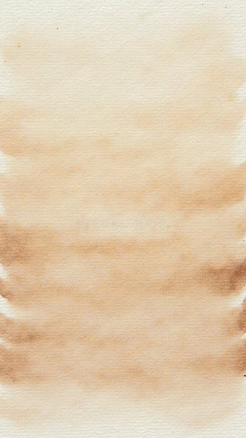 Abstract earth tone watercolor texture with subtle brown gradients stock images