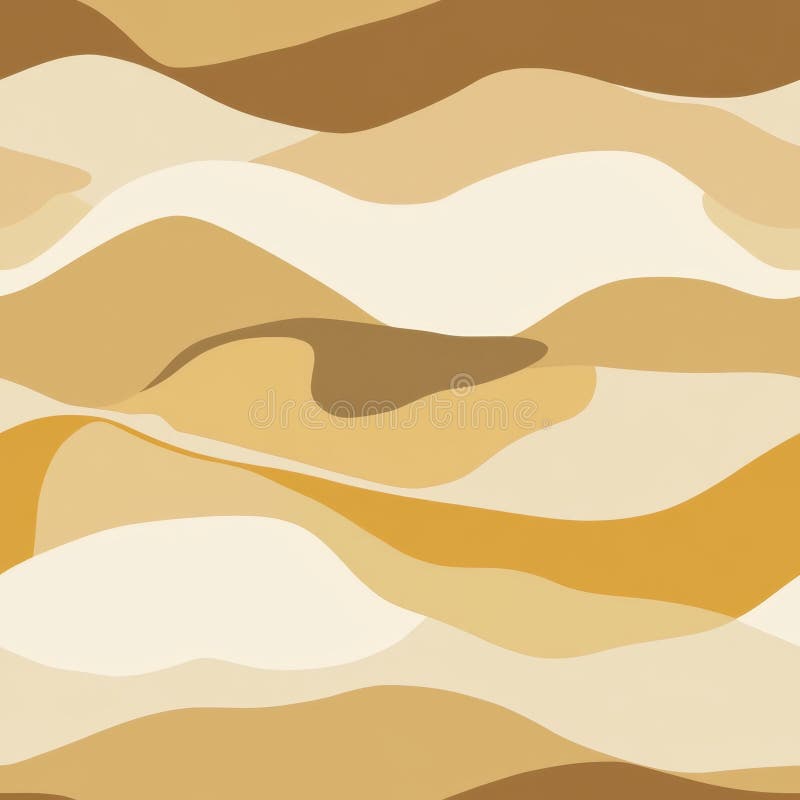 Abstract Earth Tone Waves Background Design royalty free stock photography