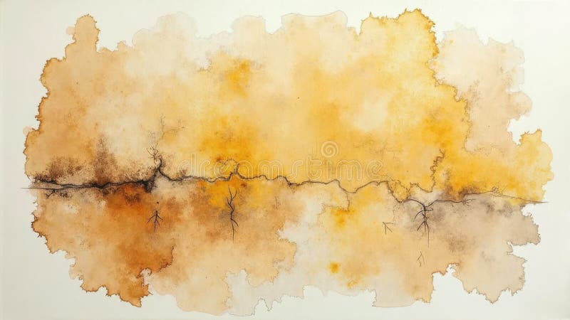 Abstract earth tones with cracks and organic patterns royalty free stock photos