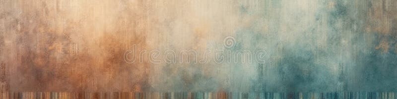 Abstract earth tones texture with vertical brush strokes in blue and brown gradient stock images
