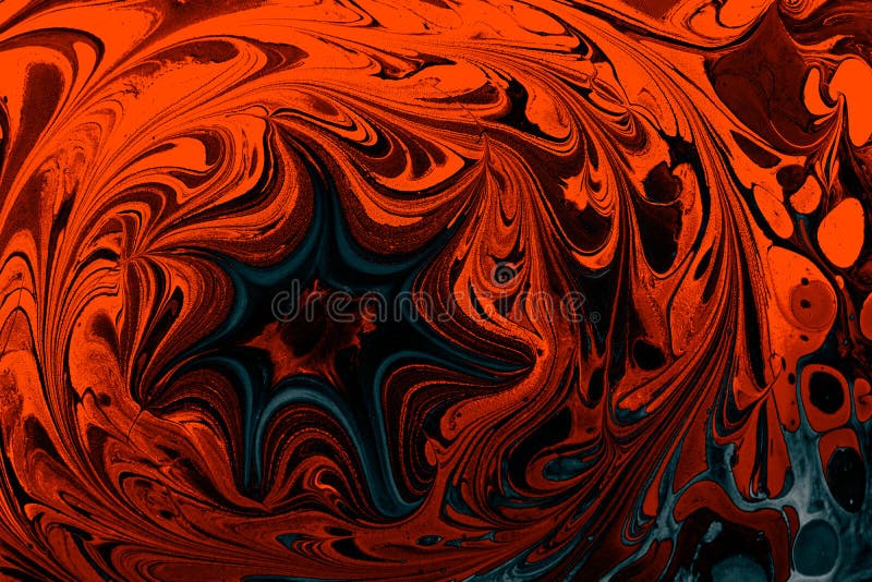 Abstract ebru marbling texture background design. Ebru marble conch effect surface pattern design for print