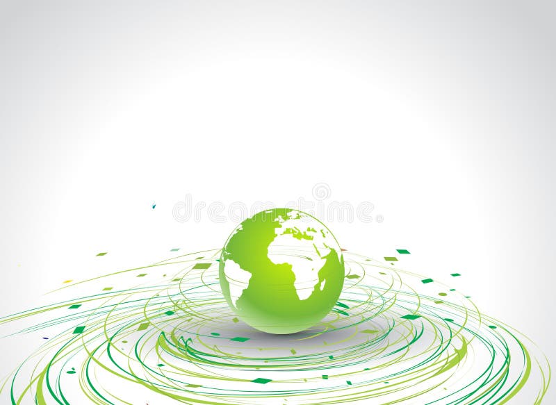 Abstract eco background