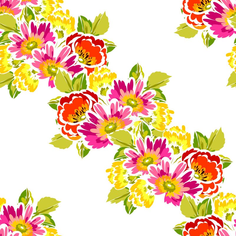 Abstract elegance seamless pattern with floral background. Vintage seamless pattern with flowers for wedding, marriage, bridal, birthday, Valentine's day stock illustration Abstract elegance seamless pattern with floral background. Vintage seamless pattern with flowers for wedding, marriage, bridal, birthday, Valentine's day stock illustration