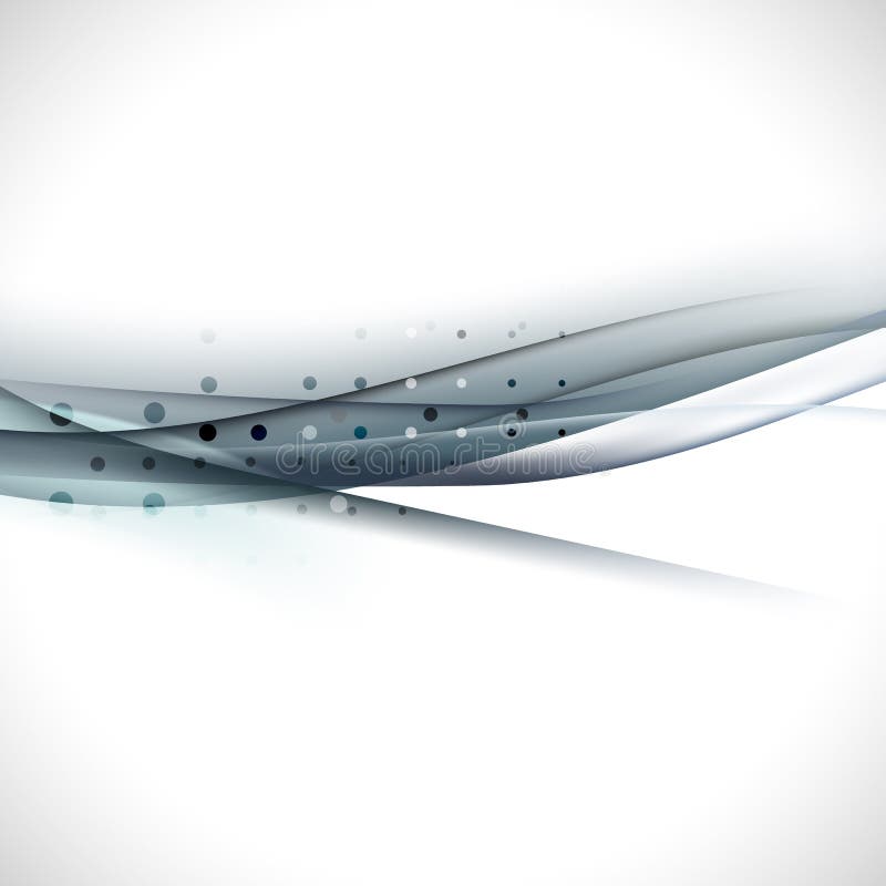 Abstract elegant dark curve background, vector & illustration stock illustration