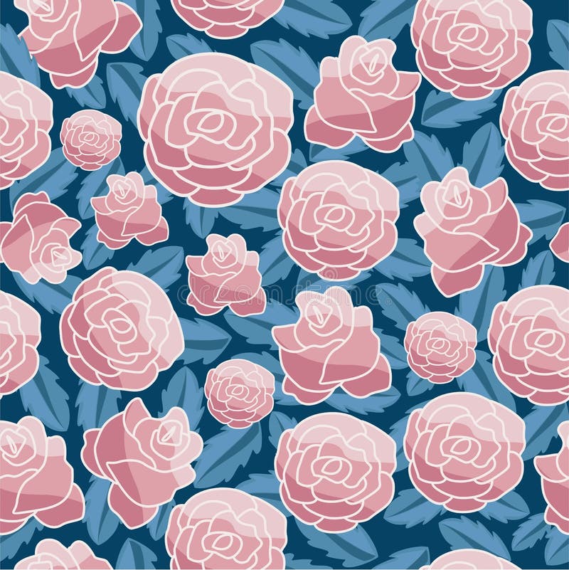 Abstract Elegantie Naadloos patroon met bloemenachtergrond royalty-vrije illustratie Abstract Elegantie Naadloos patroon met bloemenachtergrond royalty-vrije illustratie