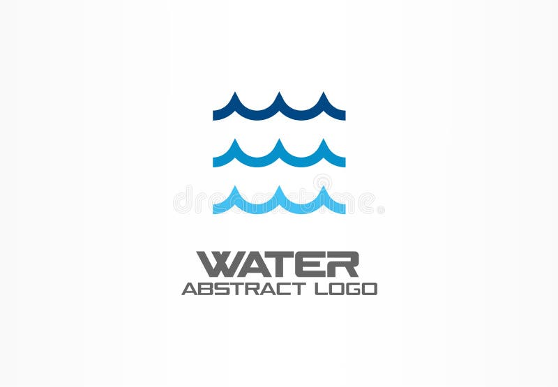 Abstract embleem voor bedrijf Ecooceaan, aard, draaikolk, kuuroord, het idee van Logotype van de aquawerveling Watergolf, spiraal vector illustratie Abstract embleem voor bedrijf Ecooceaan, aard, draaikolk, kuuroord, het idee van Logotype van de aquawerveling Watergolf, spiraal vector illustratie