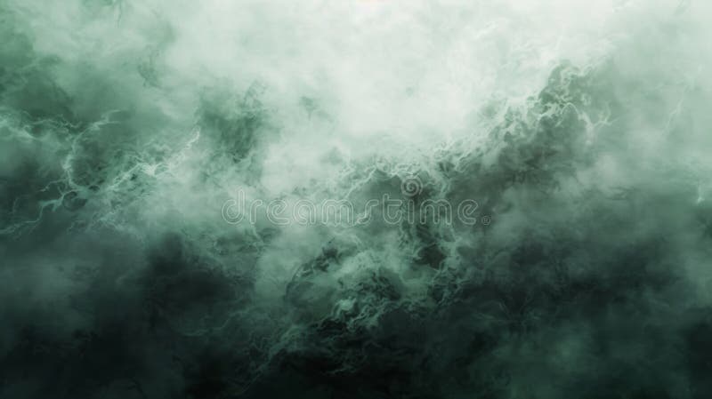 Abstract Emerald Green Texture Background. Fog And Cloud Effect vector illustration