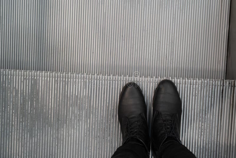 Abstract Escalator, Moving Staircase, Metro Elevator, Electric Stairway ...