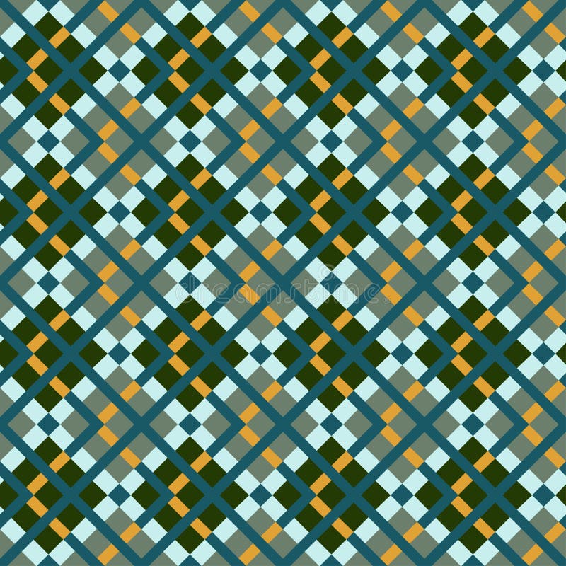 Abstract Ethnic Seamless Geometric Pattern royalty free illustration