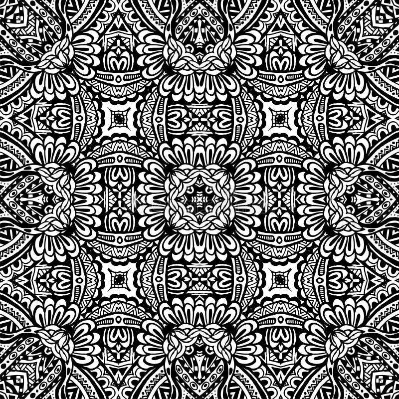 Abstract ethnic tribal Seamless pattern