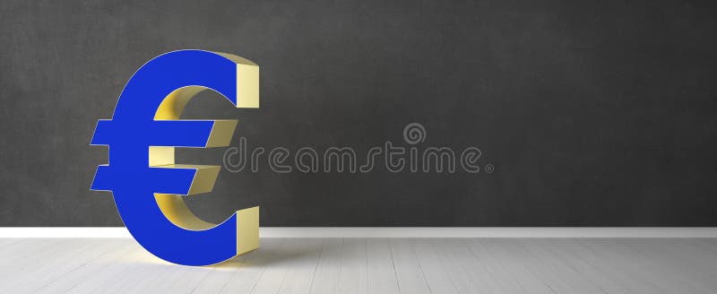 Abstract euro symbol for financial sector - Illustration vector illustration Abstract euro symbol for financial sector - Illustration vector illustration