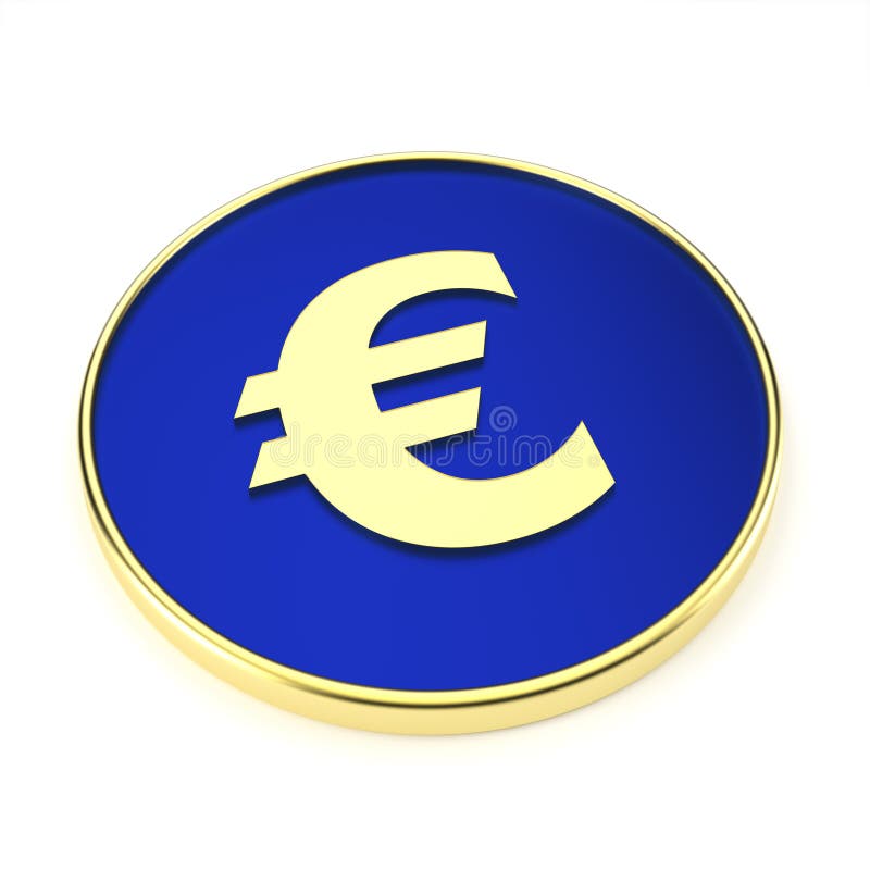 Abstract euro symbool voor financiële sector - Illustratie stock illustratie Abstract euro symbool voor financiële sector - Illustratie stock illustratie