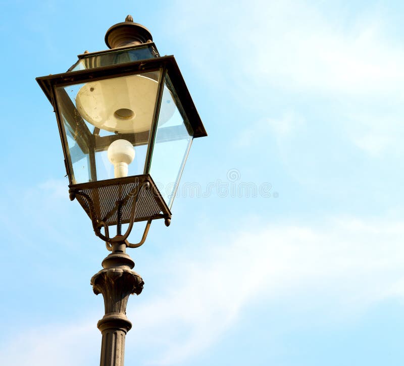 europe in the sky of italy lantern and abstract illumination. europe in the sky of italy lantern and abstract illumination