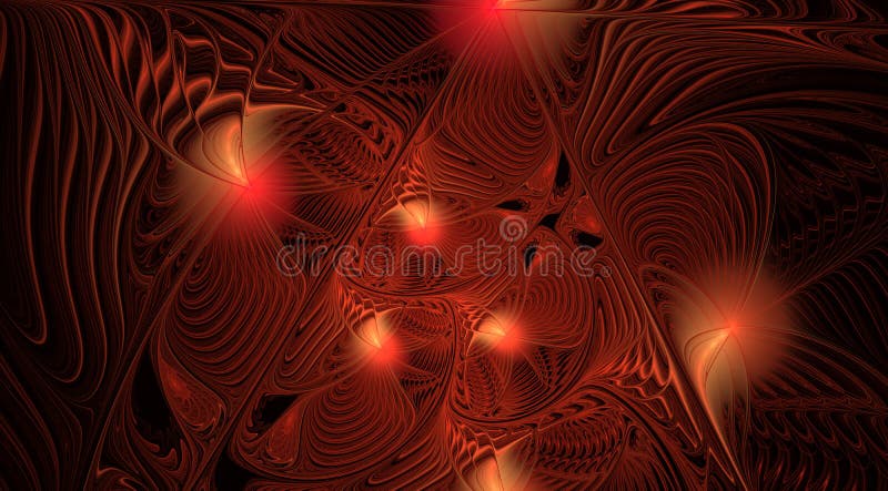 Abstract exotic flower with textured petals. Fantasy fractal design royalty free illustration Abstract exotic flower with textured petals. Fantasy fractal design royalty free illustration