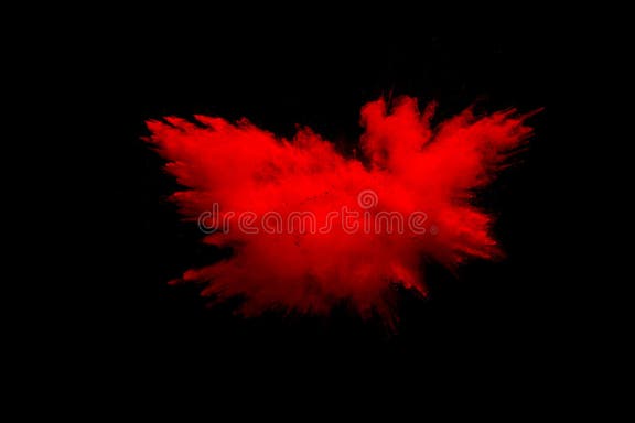 holi colour powder blast