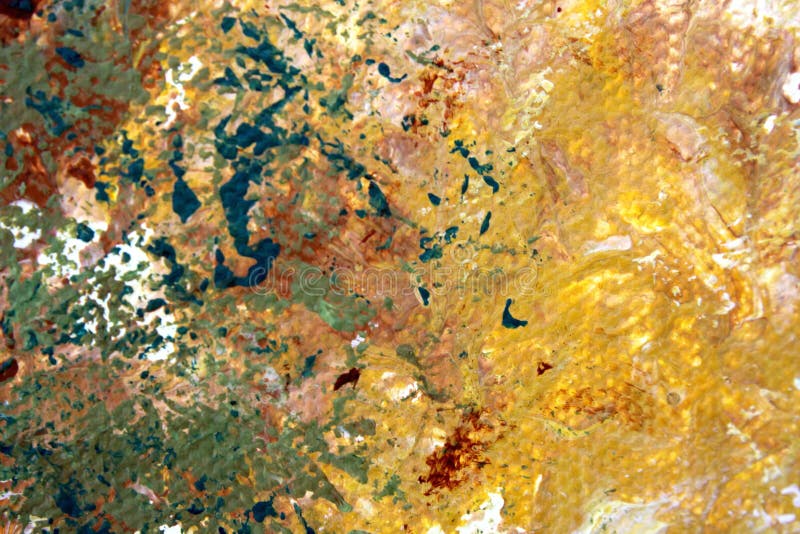 Abstract Expressionist Painted Background hand painted art