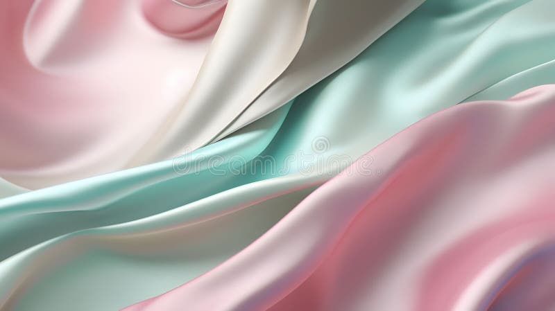 Abstract Fabric Texture: Smooth and Soft vector illustration