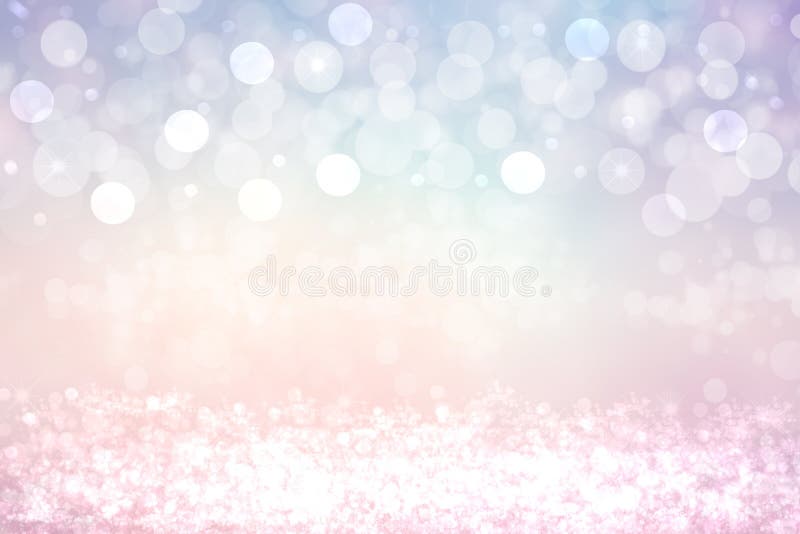 Abstract festive pink white shining glitter background texture with sparkling stars. Made for valentine, wedding, invitation or