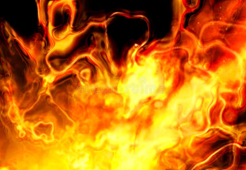 Abstract fire background