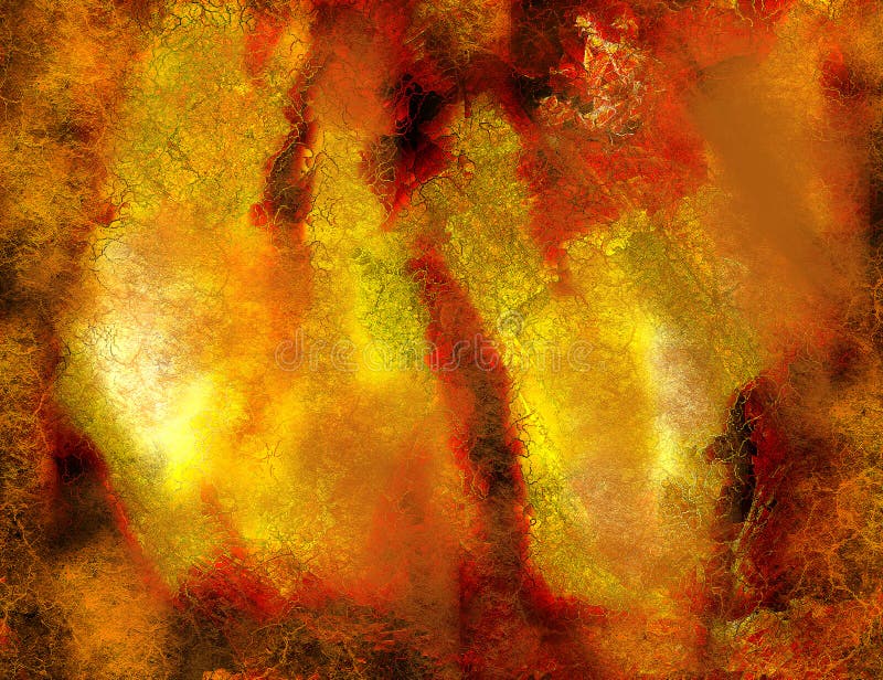 Abstract fired grunge