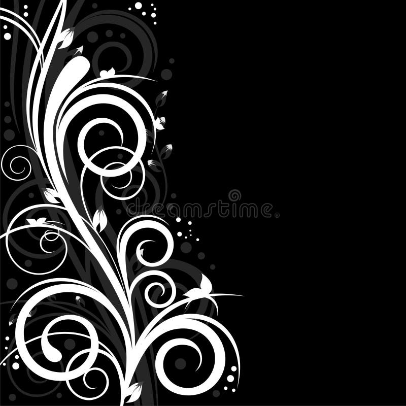 Abstract floral background