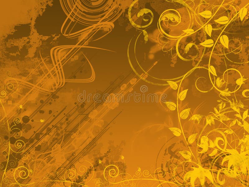 Abstract floral background