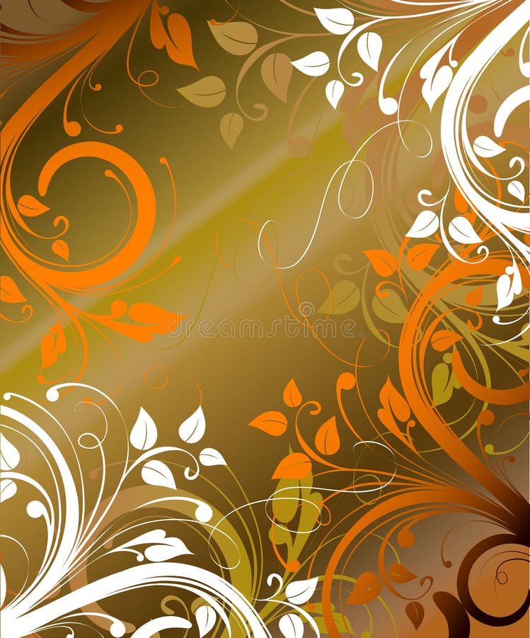 Abstract floral background