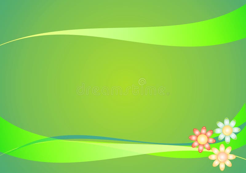 Abstract floral background