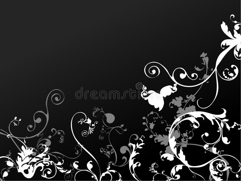 Abstract floral background