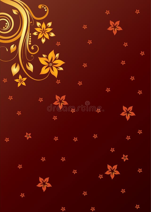 Abstract floral background