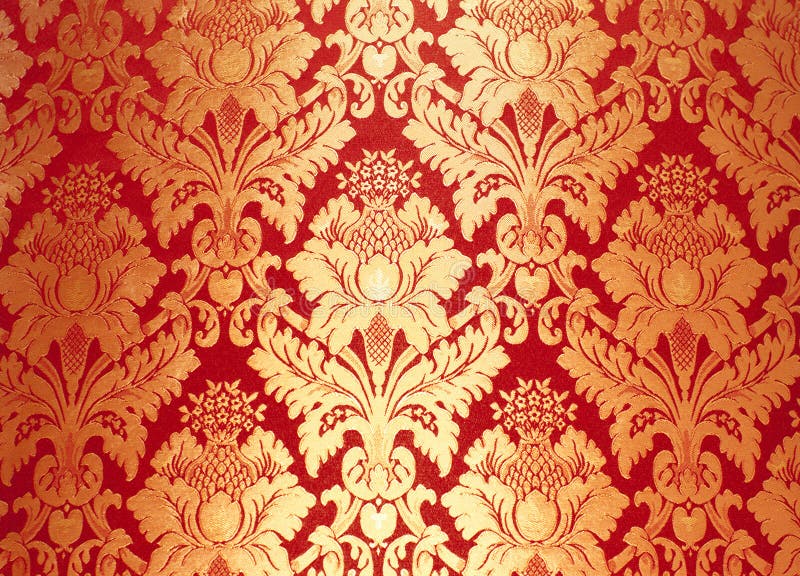 Abstract floral fabric pattern stock photos