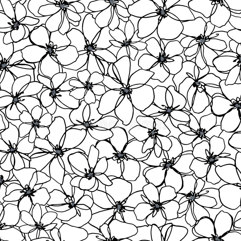 Abstract floral pattern perfect for textile design vector illustration